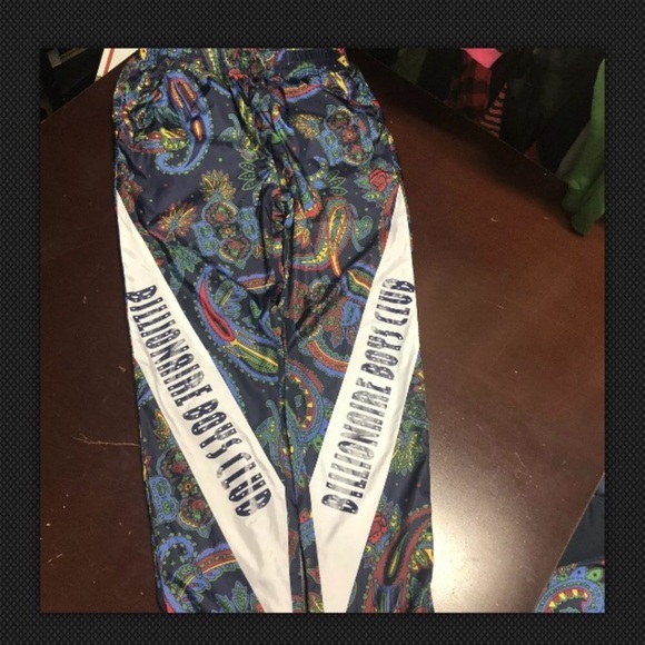 Billionaire Boys Club Paisley TRACKPANTS. NWT - Picture 2 of 2
